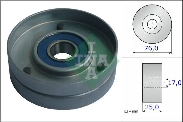 INA 531075130 Alternatör Gergi Rulmanı 272136