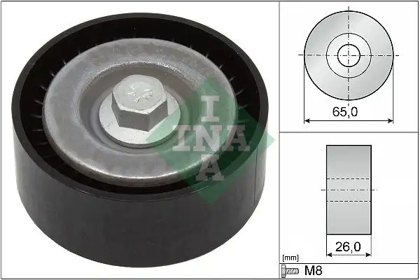 INA 532062110 Alternatör Gergi Rulmanı 55494332
