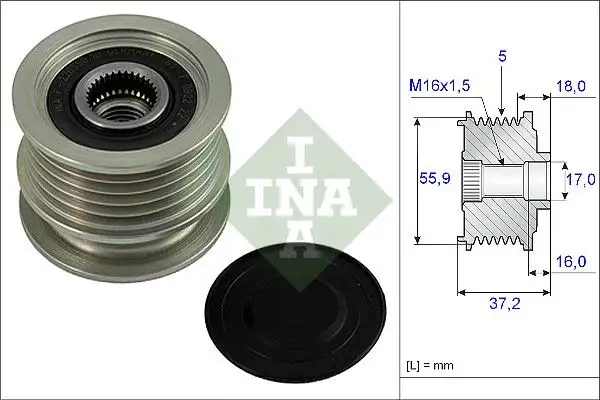 INA 535000910 Alternatör Kasnağı