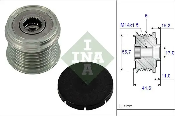INA 535002410 Alternatör Kasnağı