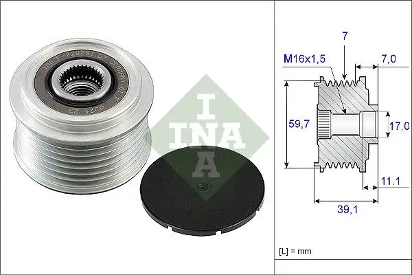 INA 535005310 Alternatör Kasnağı