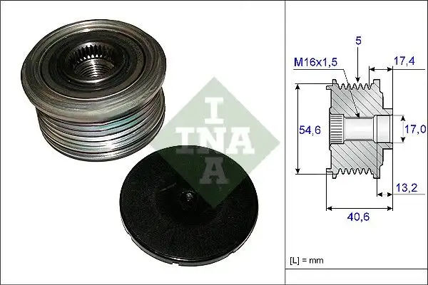 INA 535010910 Alternatör Kasnağı