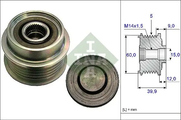 INA 535018010 Alternatör Kasnağı