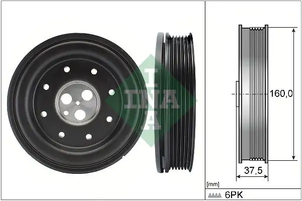 INA 544013410 Krank Kasnağı