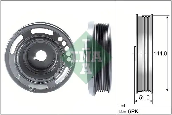 INA 544016810 Krank Kasnağı 615062