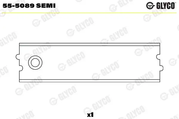 GLYCO 55-5089-SEMI Piston Kol Burcu 120302844R