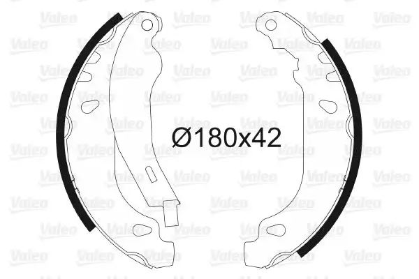 VALEO 562040 Arka Fren Balatası