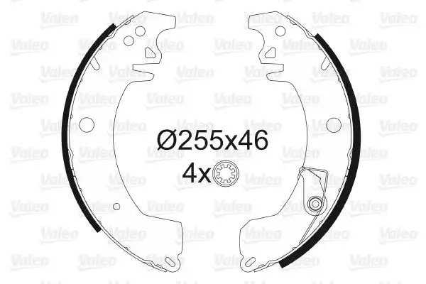 VALEO 562045 Arka Fren Balatası