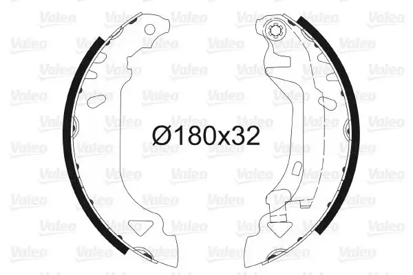 VALEO 562061 Arka Fren Balatası