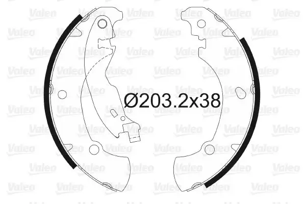 VALEO 562649 Arka Fren Balatası 9947690