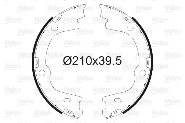 VALEO 564167 El Fren Balatası 583504HA00