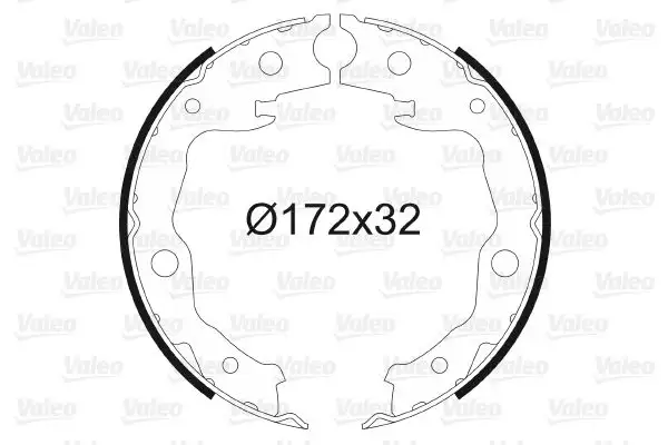 VALEO 564168 El Fren Balatası 44060JE27A