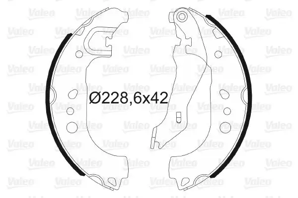 VALEO 564192 Arka Fren Balatası 6R0698525B