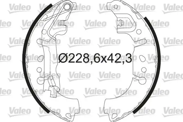 VALEO 564214 Arka Fren Balatası 77367099