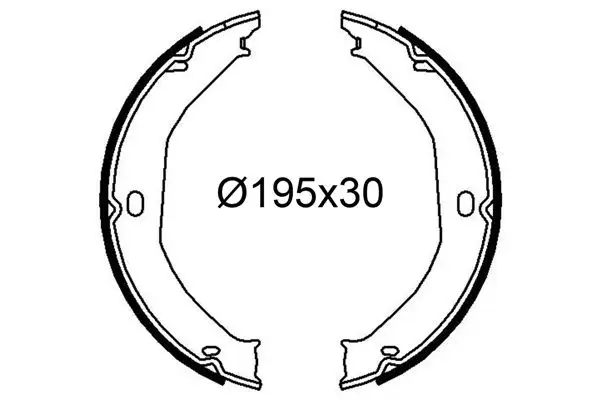 VALEO 564284 Arka Fren Balatası