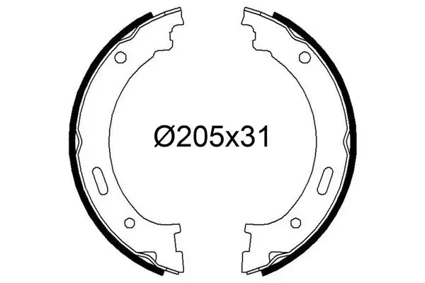VALEO 564292 Arka Fren Balatası