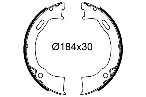 VALEO 564299 Arka Fren Balatası