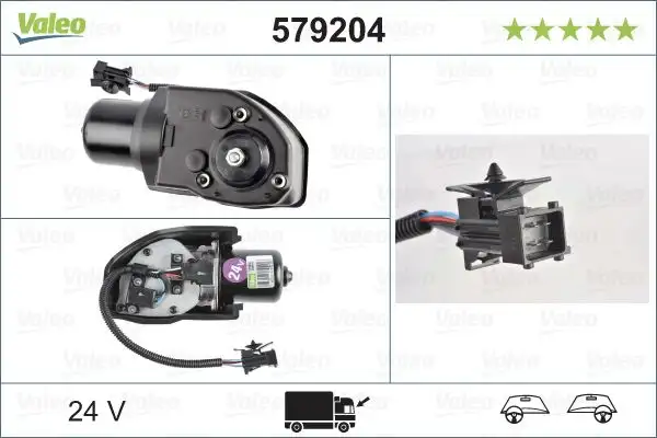 VALEO 579204 Silecek Motoru (Ön)