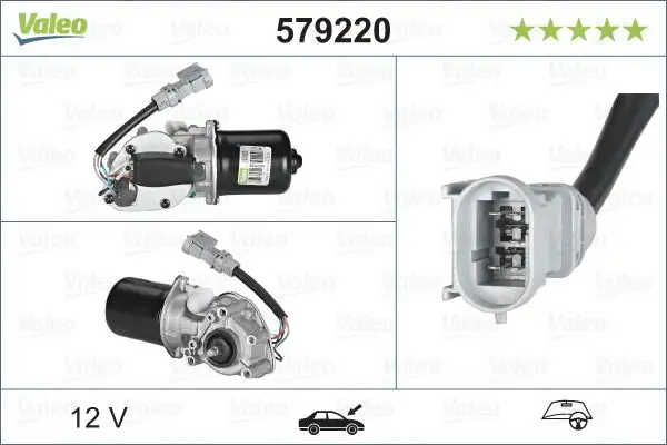 VALEO 579220 Silecek Motoru (Ön) 7701050898