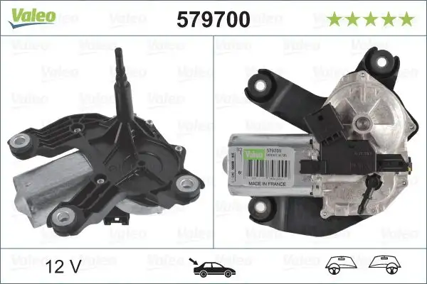 VALEO 579700 Silecek Motoru (Arka) 67636932013