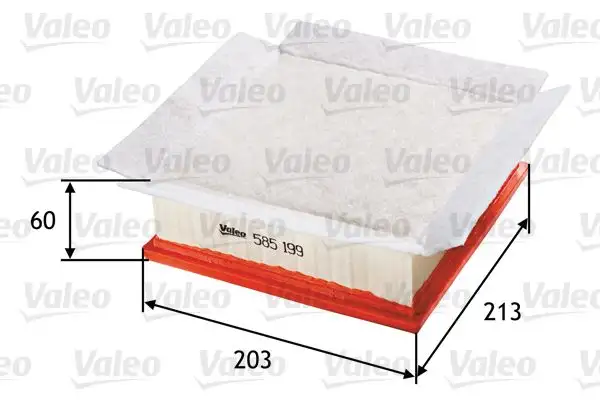 VALEO 585199 Hava Filtresi 39032998