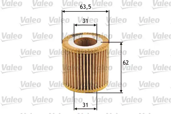 VALEO 586536 Yağ Filtresi