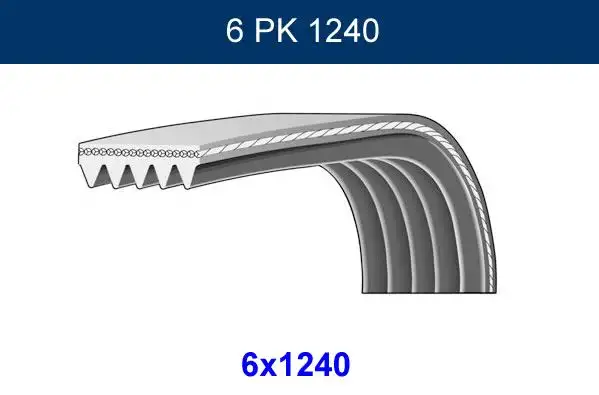 GMB 6PK1240 Kayış