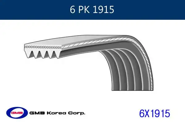 GMB 6PK1915 Kayış