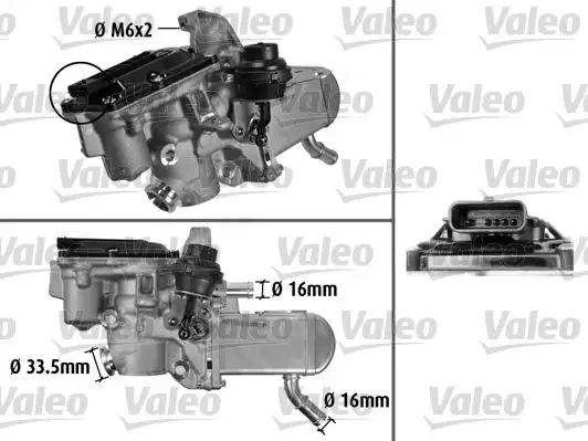 VALEO 700433 EGR Valfi 8200762517