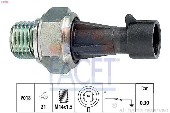 FACET 7.0096 Yağ Müşiri