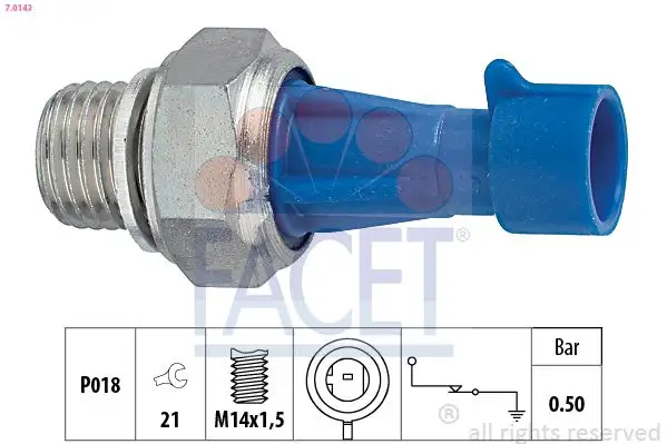 FACET 7.0143 Yağ Müşiri