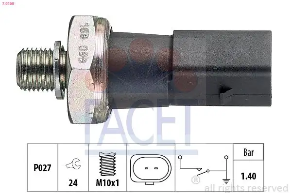FACET 7.0168 Yağ Müşiri 06D919081B