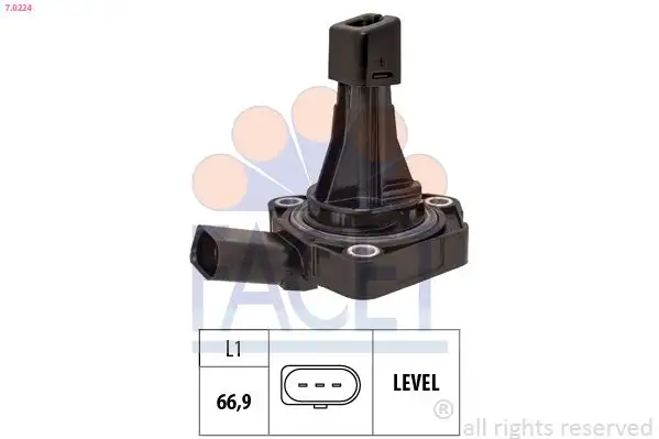 FACET 7.0224 Motor Yağ Seviye Sensörü 04L907660C