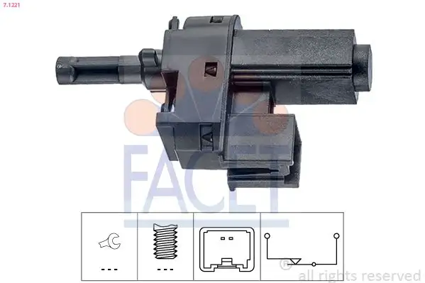 FACET 7.1221 Debriyaj Pedal Müşiri