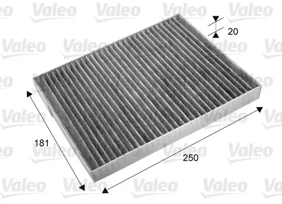 VALEO 715667 Polen Filtresi (Karbonlu)