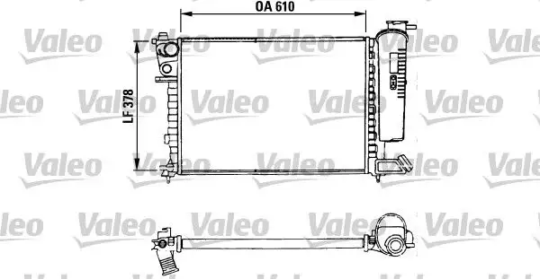 VALEO 730630 Radyatör