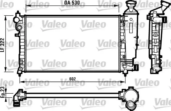VALEO 731526 Radyatör