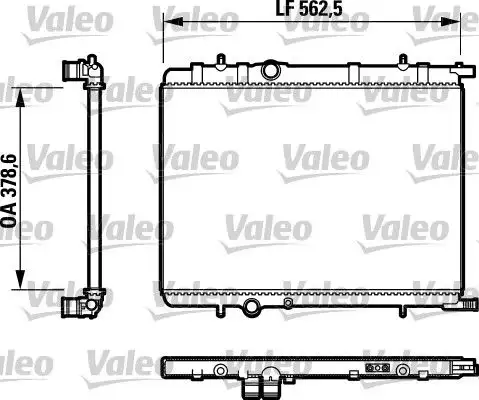 VALEO 732892 Radyatör
