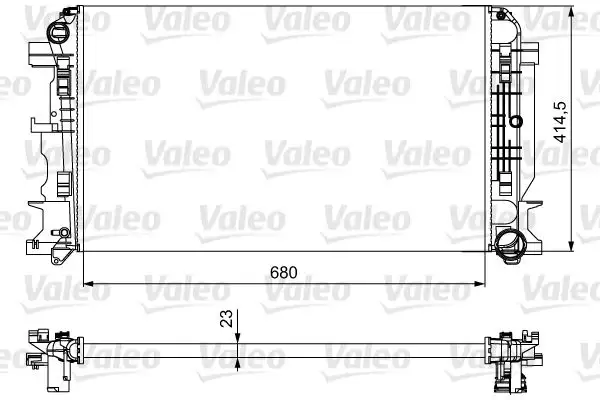 VALEO 734926 Radyatör