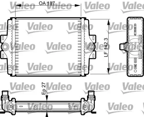 VALEO 735467 Radyatör 17117600697
