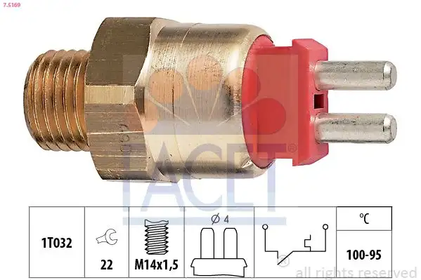 FACET 7.5169 Fan Müşiri A0065454024