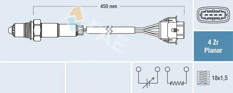 FAE 77209 Oksijen Sensörü