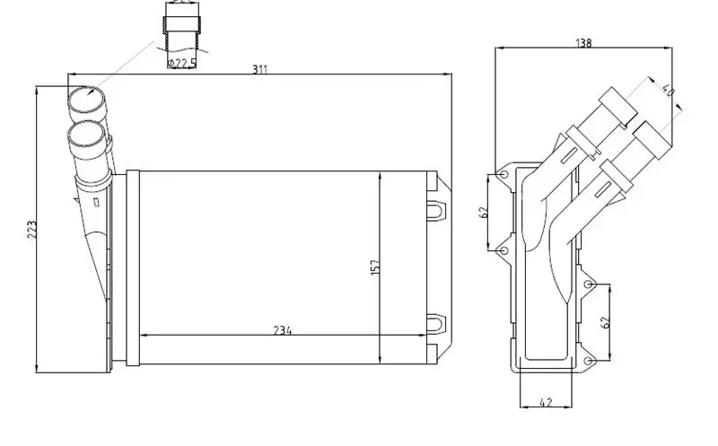MGA 81111 Kalorifer Radyatörü 6448C8