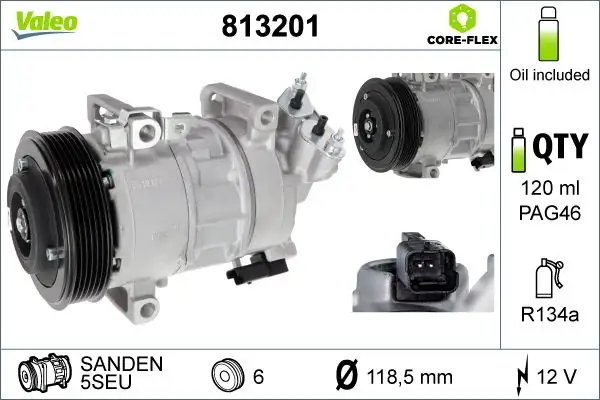 VALEO 813201 Klima Kompresörü