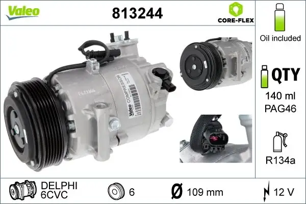 VALEO 813244 Klima Kompresörü