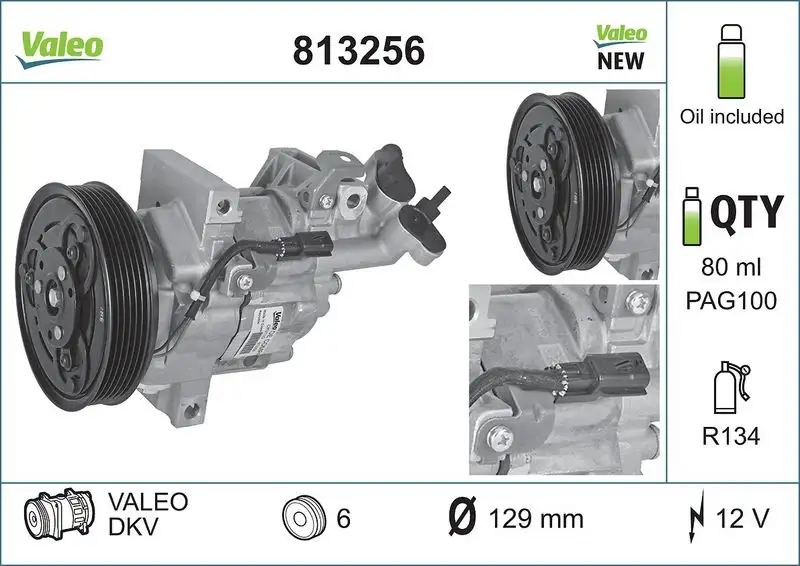 VALEO 813256 Klima Kompresörü