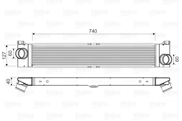 VALEO 818586 Turbo Radyatörü 1340763080