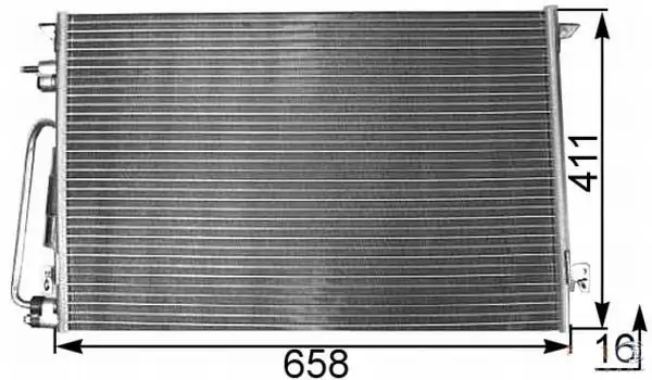 MGA 82137 Klima Radyatörü 1850077