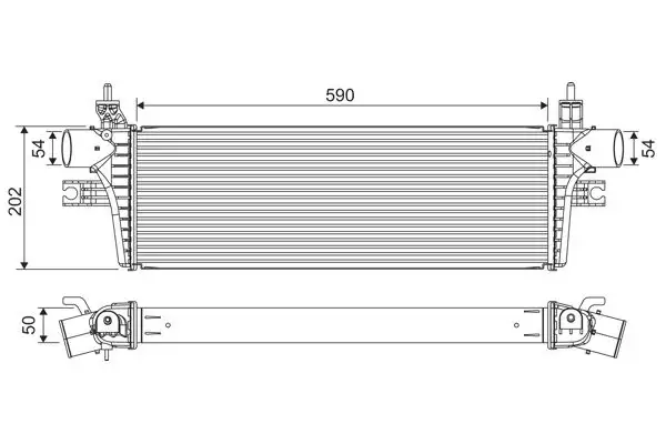 VALEO 822918 Turbo Radyatörü 179400L130