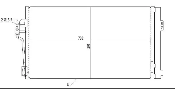 MGA 82398 Klima Radyatörü 6398350070